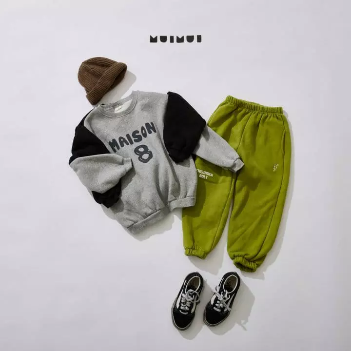 Mui Mui - Korean Children Fashion - #todddlerfashion - Masion Sweatshirt
