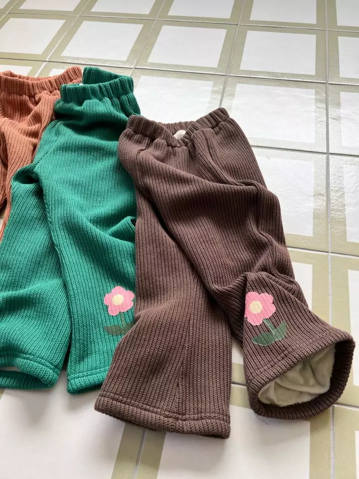 Mumunbaba - Korean Children Fashion - #childrensboutique - Knit Pants - 5