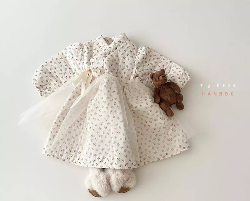 My Bebe - Korean Baby Fashion - #babyboutiqueclothing - One-piece Sul - 2