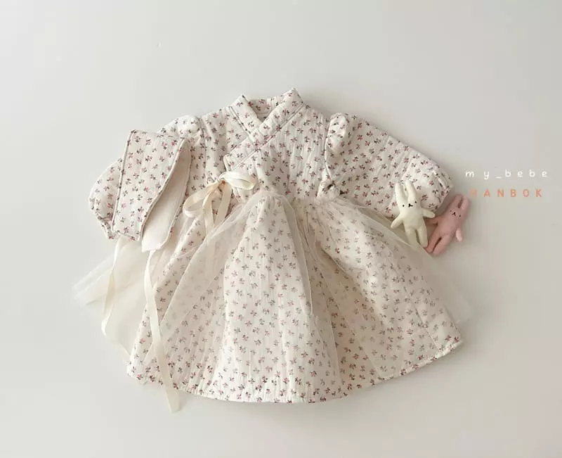 My Bebe - Korean Baby Fashion - #babyclothing - One-piece Sul - 3