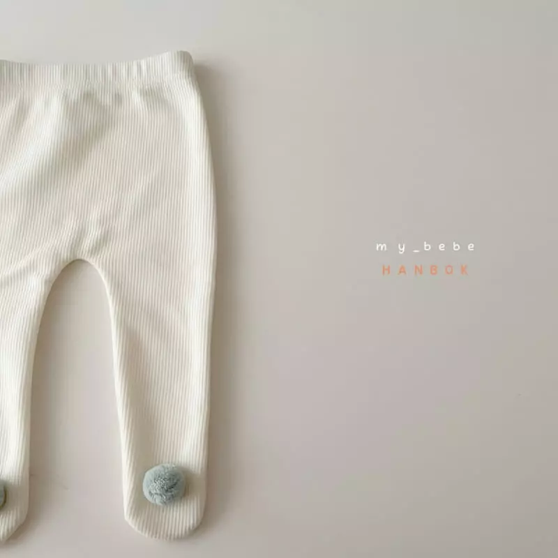 My Bebe - Korean Baby Fashion - #babygirlfashion - Sul Foot Leggings - 4
