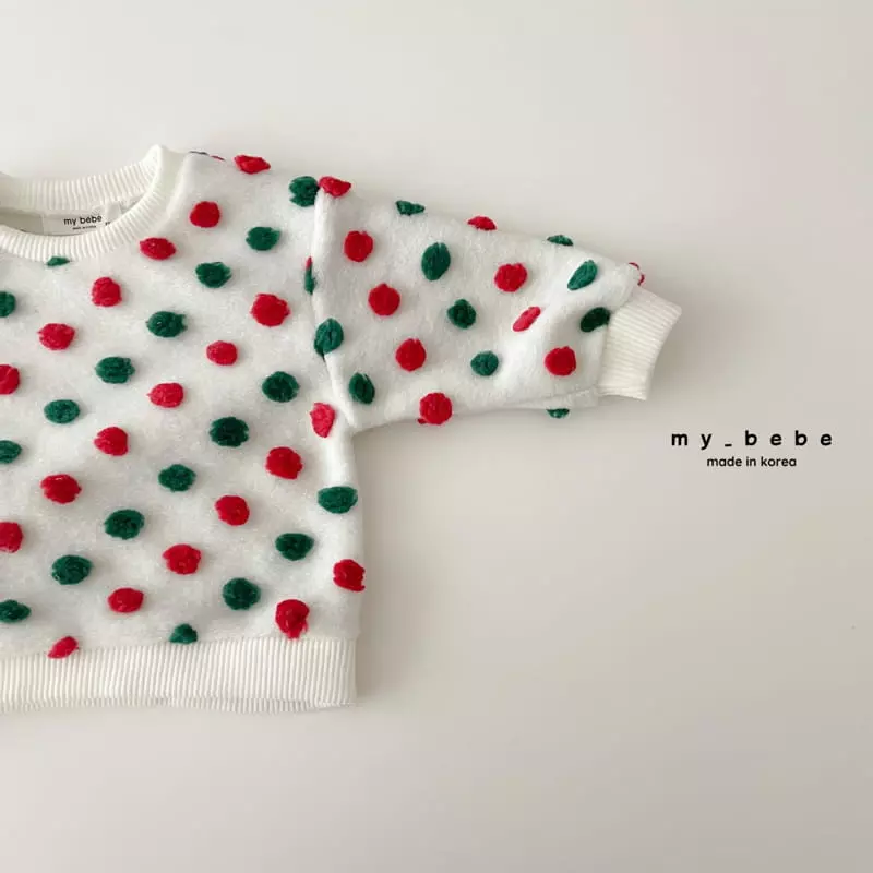 My Bebe - Korean Children Fashion - #childofig - Pong Sweatshirt - 5