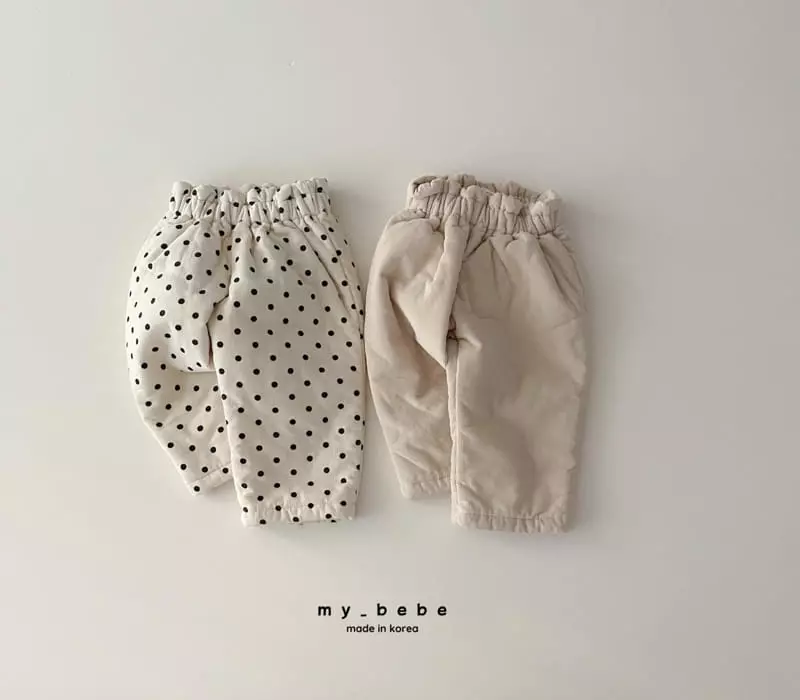 My Bebe - Korean Children Fashion - #designkidswear - Winter Pants - 3