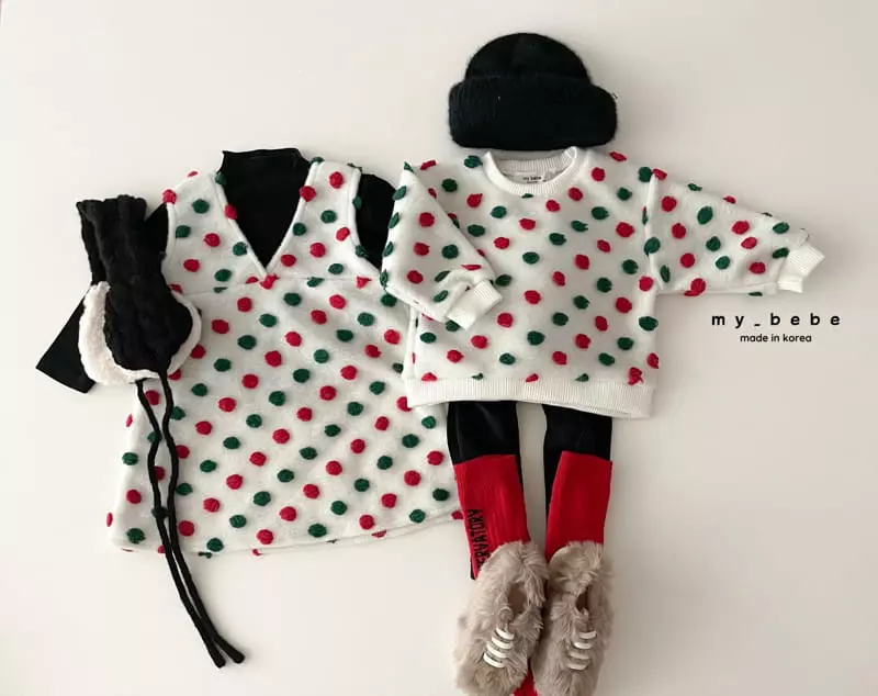 My Bebe - Korean Children Fashion - #discoveringself - Pong Sweatshirt - 8