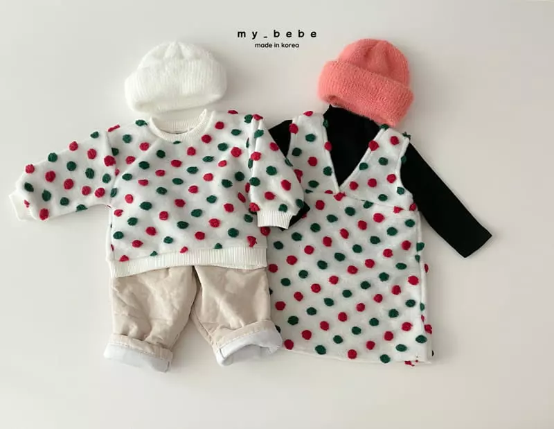 My Bebe - Korean Children Fashion - #fashionkids - Pong Sweatshirt - 9