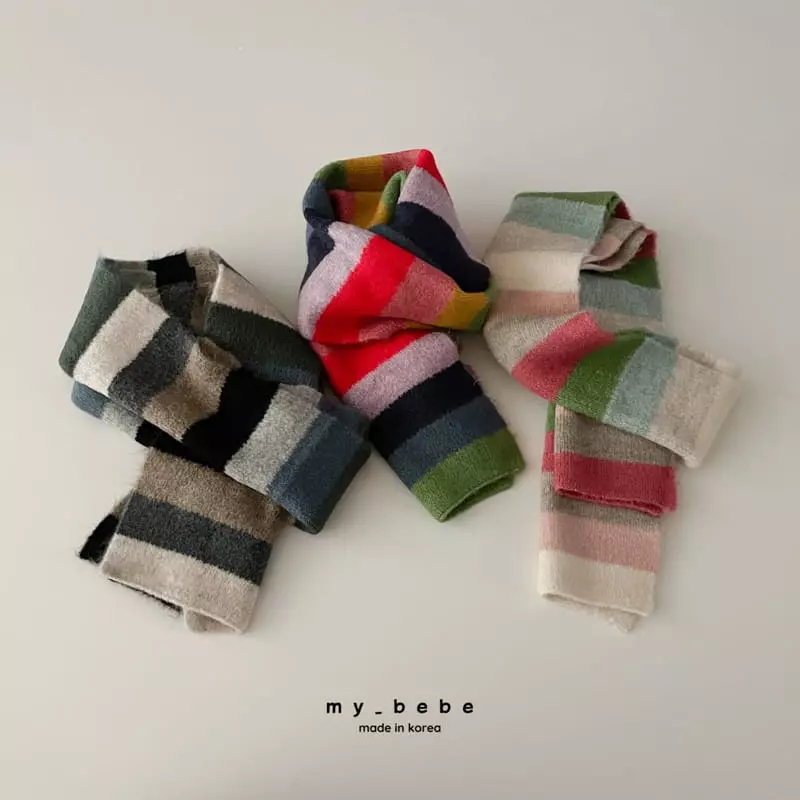 My Bebe - Korean Children Fashion - #kidsshorts - Color Muffler - 3