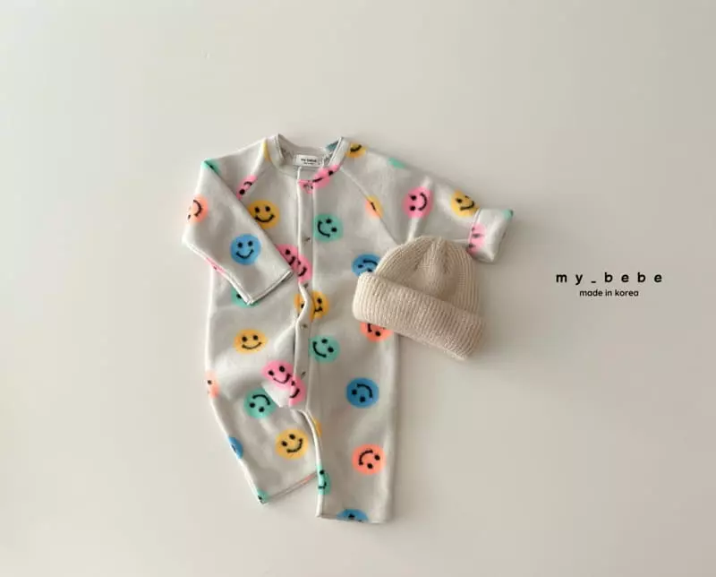 My Bebe - Korean Children Fashion - #kidsstore - Fleece Bodysuit - 6