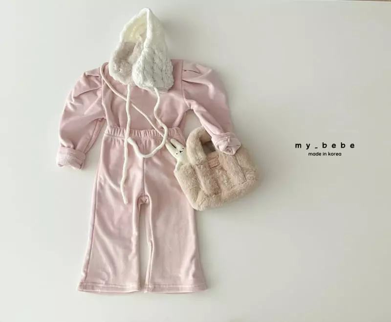 My Bebe - Korean Children Fashion - #kidzfashiontrend - Veloure Set - 11