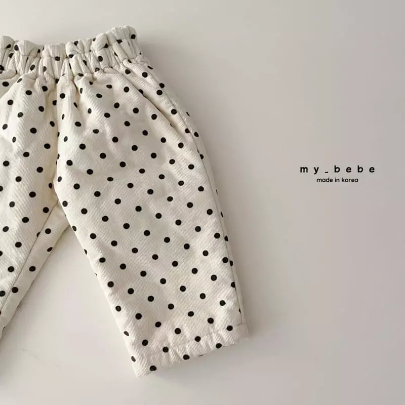 My Bebe - Korean Children Fashion - #kidzfashiontrend - Winter Pants - 8