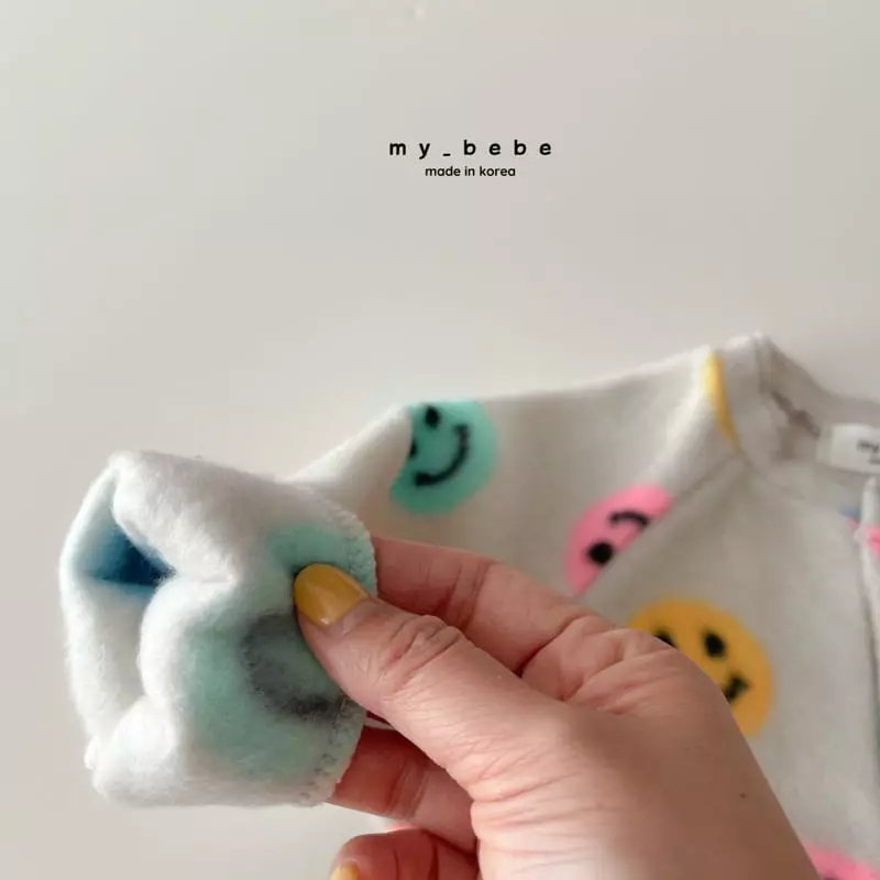 My Bebe - Korean Children Fashion - #littlefashionista - Fleece Bodysuit - 9
