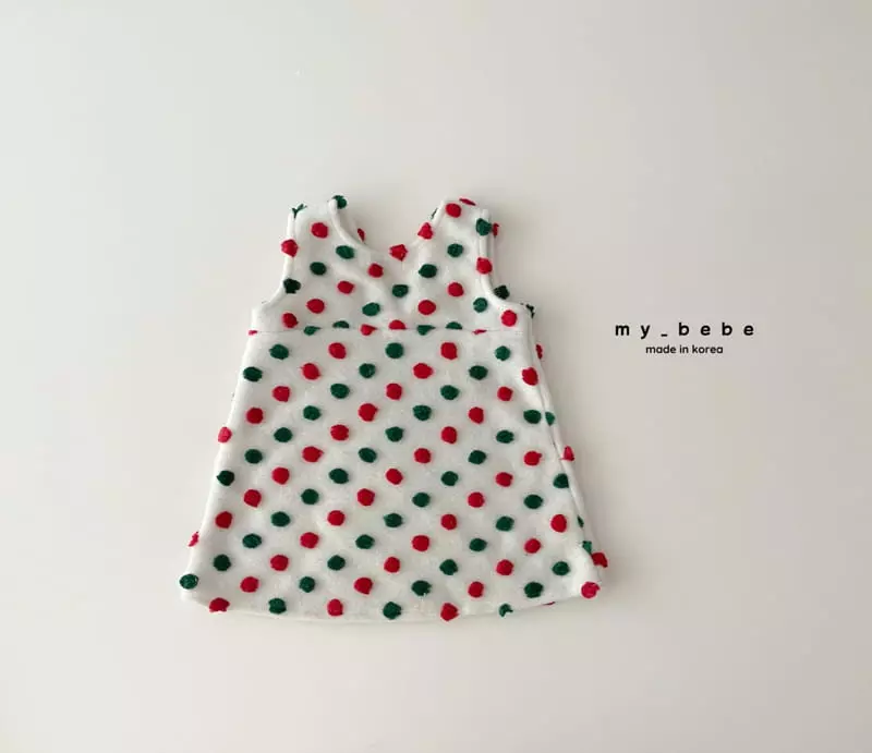 My Bebe - Korean Children Fashion - #todddlerfashion - Pong One-piece - 3