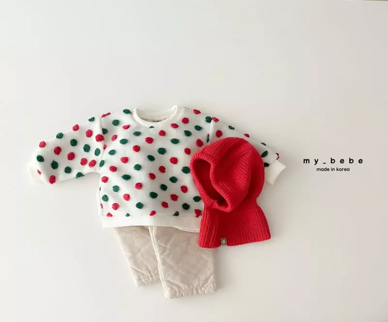My Bebe - Korean Children Fashion - #todddlerfashion - Pong Sweatshirt - 2