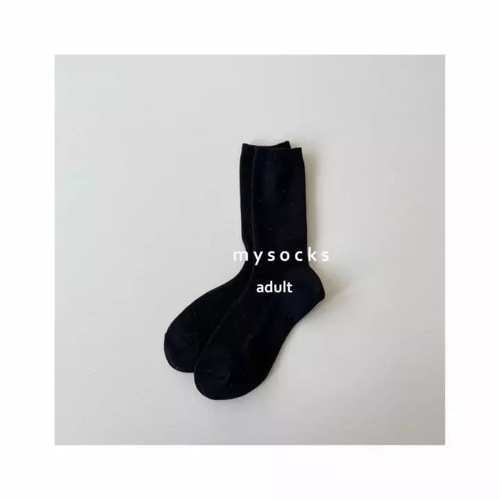 My Socks - Korean Children Fashion - #Kfashion4kids - Cymbals Twinkle Socks Set with Mom  - 3