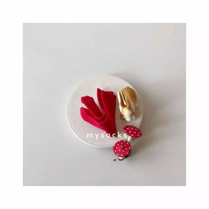 My Socks - Korean Children Fashion - #childofig - Tambourine Twinkle Socks Set with Mom  - 9