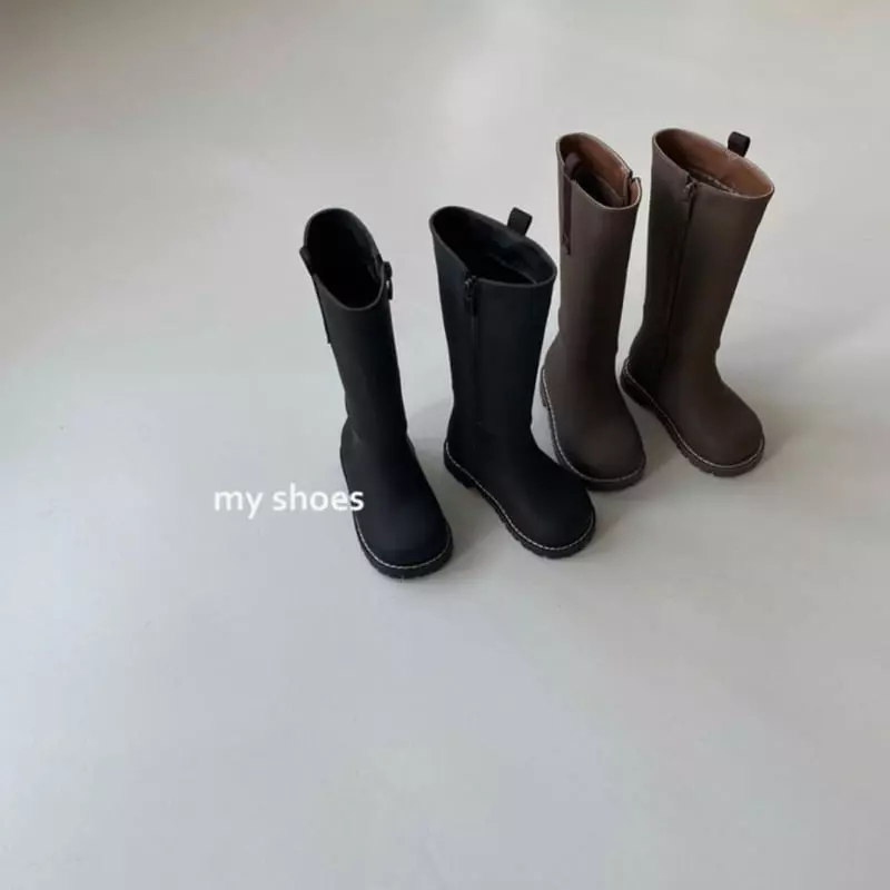 My Socks - Korean Children Fashion - #childrensboutique - Penguin High Boots - 11