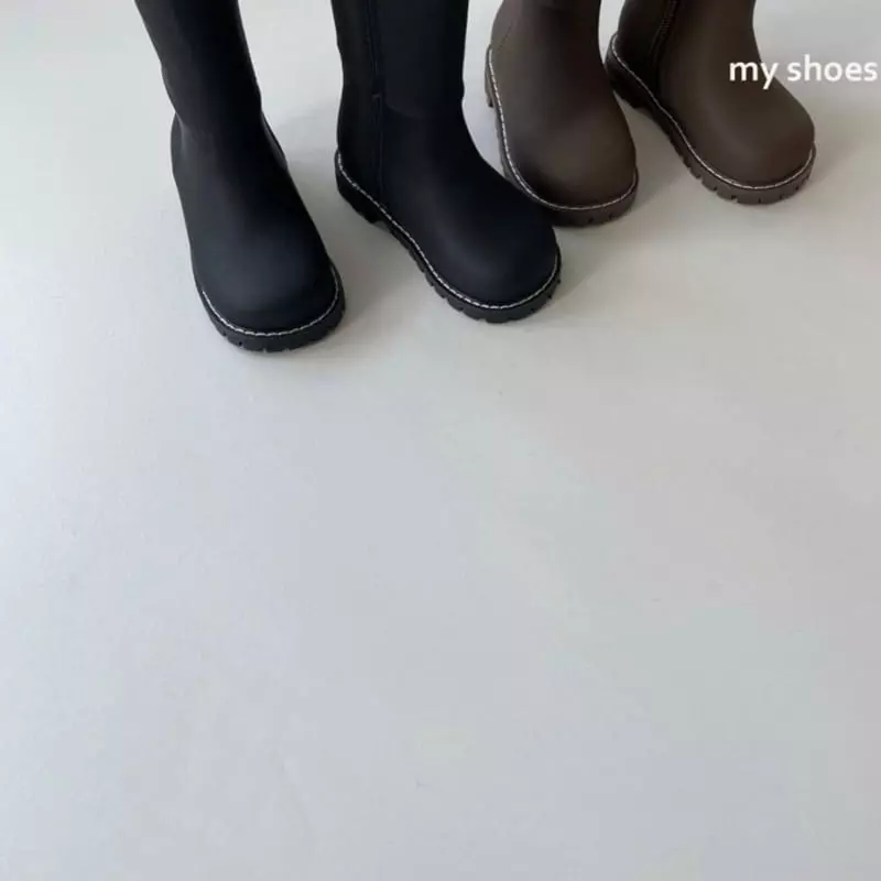 My Socks - Korean Children Fashion - #designkidswear - Penguin High Boots - 12