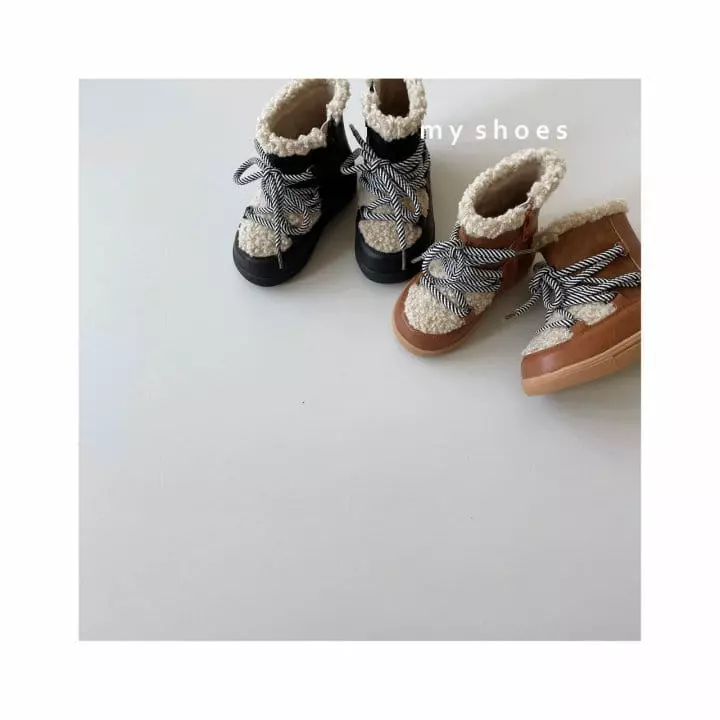 My Socks - Korean Children Fashion - #fashionkids - Harmonica Boots - 8
