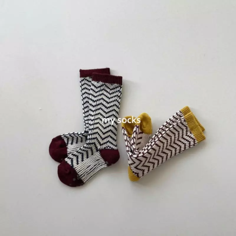 My Socks - Korean Children Fashion - #kidsshorts - Moskva Socks Set - 6