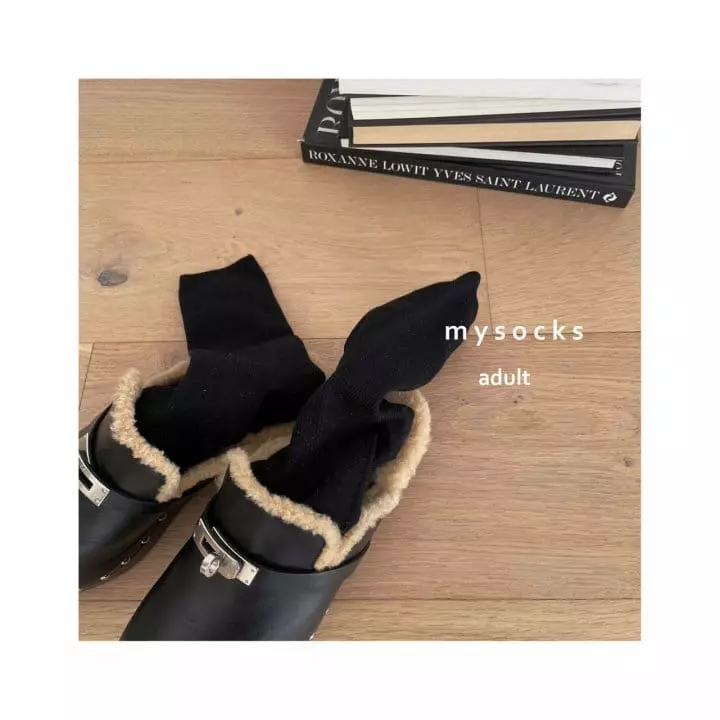 My Socks - Korean Children Fashion - #kidsstore - Cymbals Twinkle Socks Set with Mom 