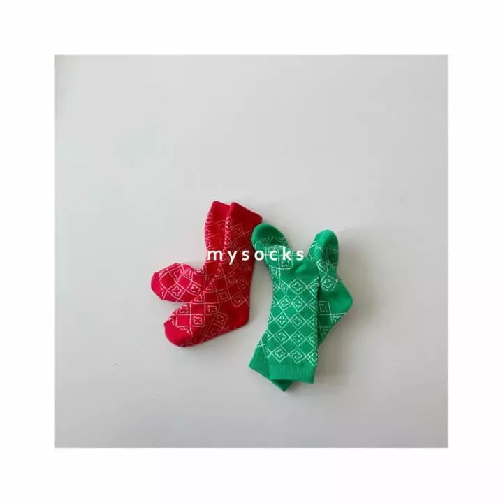 My Socks - Korean Children Fashion - #magicofchildhood - Christmas Socks Set  - 7