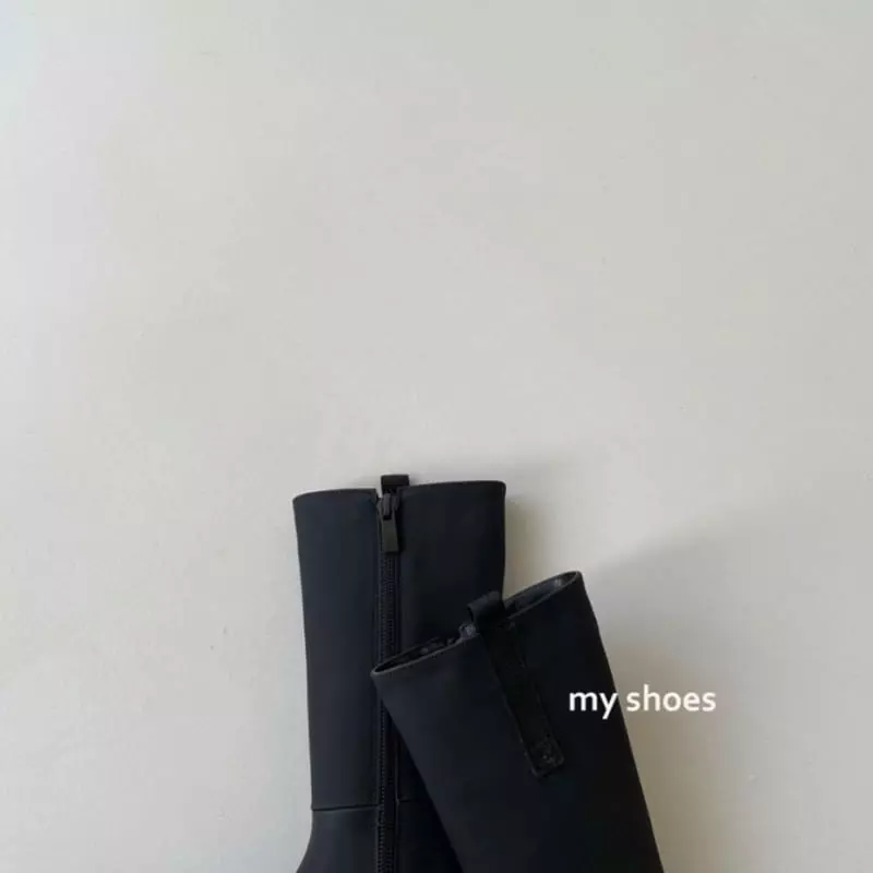 My Socks - Korean Children Fashion - #littlefashionista - Penguin High Boots - 4