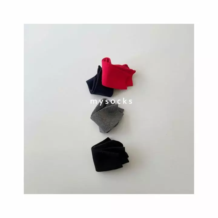 My Socks - Korean Children Fashion - #minifashionista - Cymbals Twinkle Socks Set with Mom  - 6