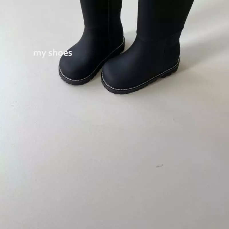 My Socks - Korean Children Fashion - #minifashionista - Penguin High Boots - 5