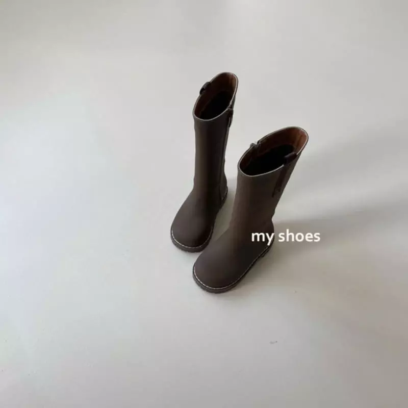 My Socks - Korean Children Fashion - #prettylittlegirls - Penguin High Boots - 6