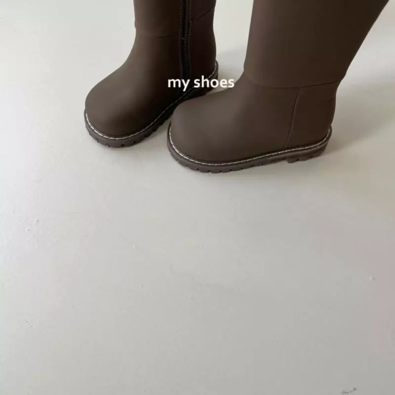 My Socks - Korean Children Fashion - #stylishchildhood - Penguin High Boots - 9