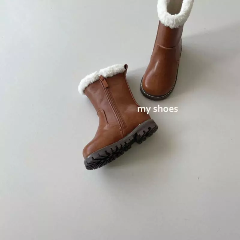 My Socks - Korean Children Fashion - #todddlerfashion - Dongki Half Boots - 5
