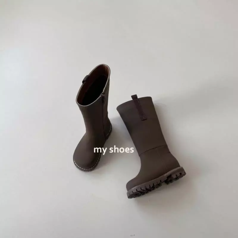My Socks - Korean Children Fashion - #toddlerclothing - Penguin High Boots - 8