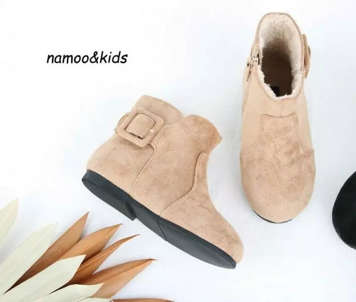 Namoo & Kids - Korean Children Fashion - #Kfashion4kids - J Belt Angle Boots - 5