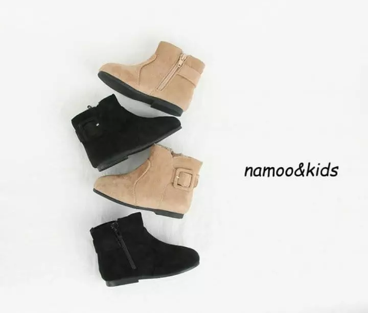 Namoo & Kids - Korean Children Fashion - #fashionkids - J Belt Angle Boots