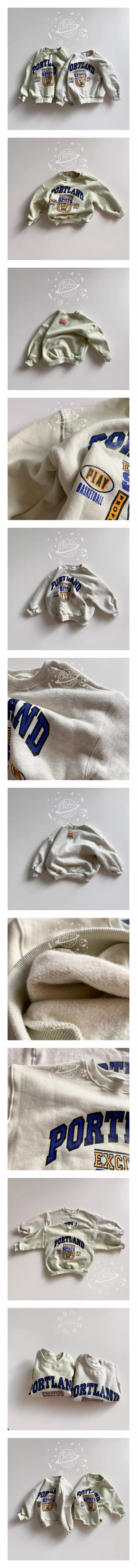 Nams - Korean Children Fashion - #childrensboutique - Portland Fleece Sweatshirt