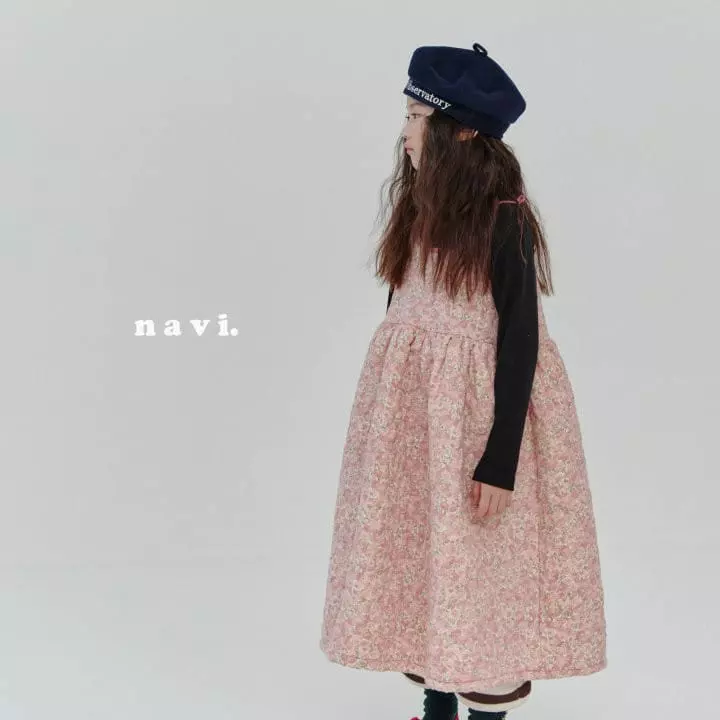 Navi - Korean Children Fashion - #childofig - Peach One-piece - 10