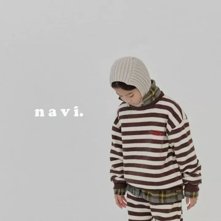 Navi - Korean Children Fashion - #childofig - Stripes Pants - 9