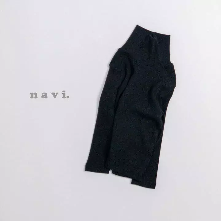 Navi - Korean Children Fashion - #designkidswear - Mild Turtleneck Tee - 5