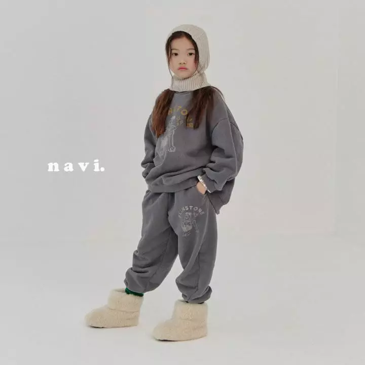 Navi - Korean Children Fashion - #childrensboutique - Turtle Sweatshirt - 4