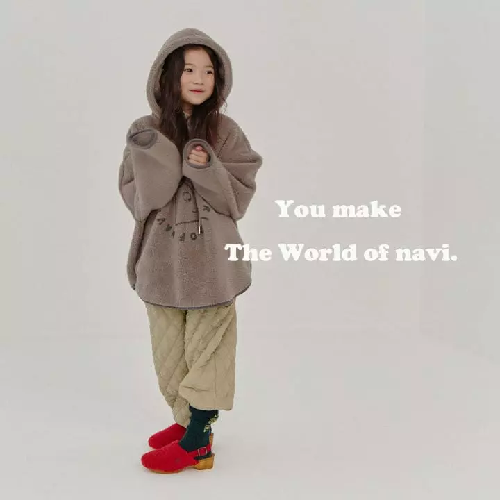 Navi - Korean Children Fashion - #designkidswear - Ply Hoody Tee - 2