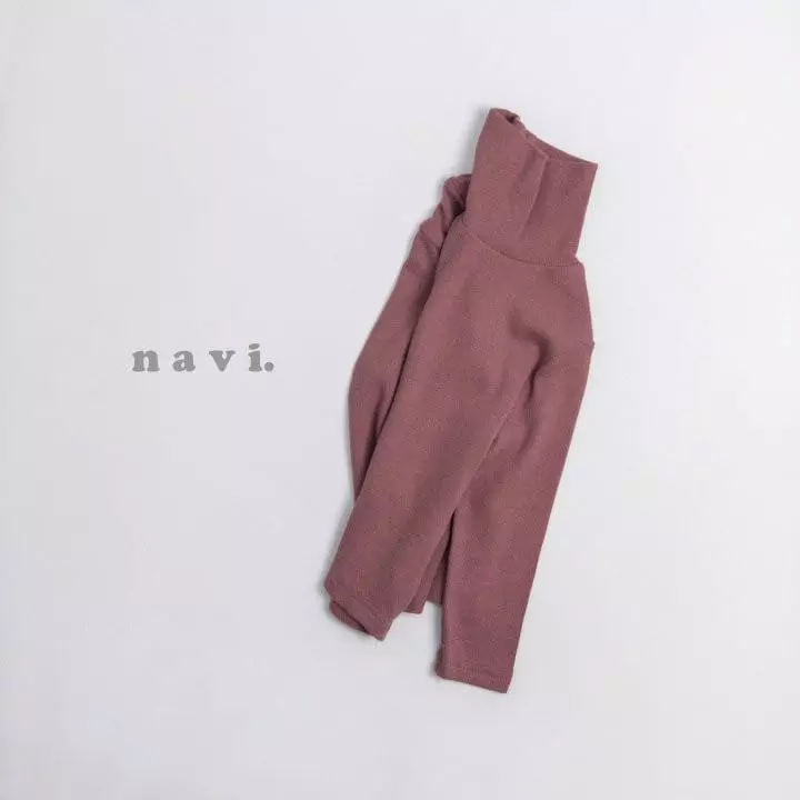 Navi - Korean Children Fashion - #discoveringself - Mild Turtleneck Tee - 6