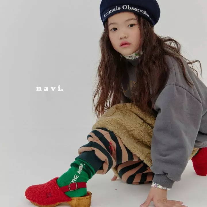 Navi - Korean Children Fashion - #kidsshorts - Turtle Sweatshirt - 7