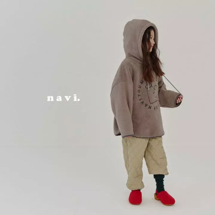 Navi - Korean Children Fashion - #kidsshorts - Ply Hoody Tee - 5