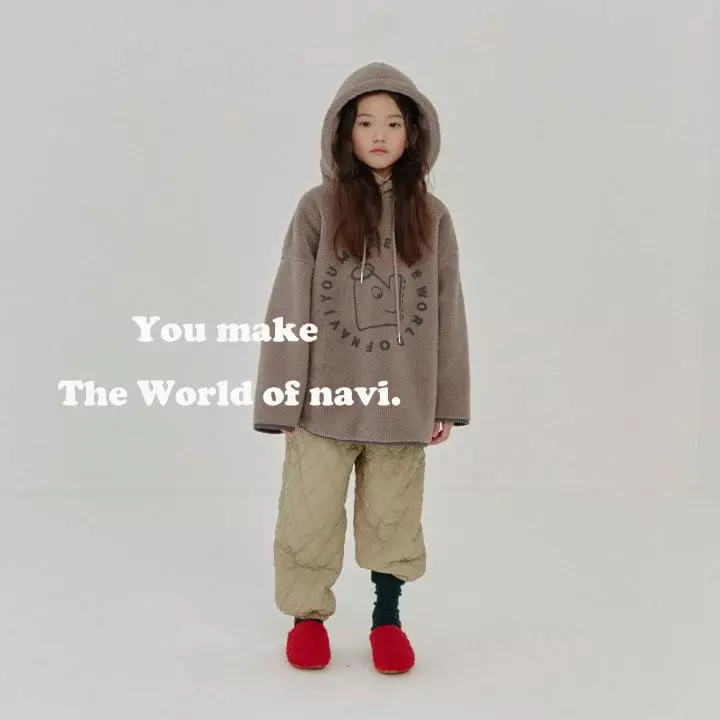 Navi - Korean Children Fashion - #kidsstore - Ply Hoody Tee - 6