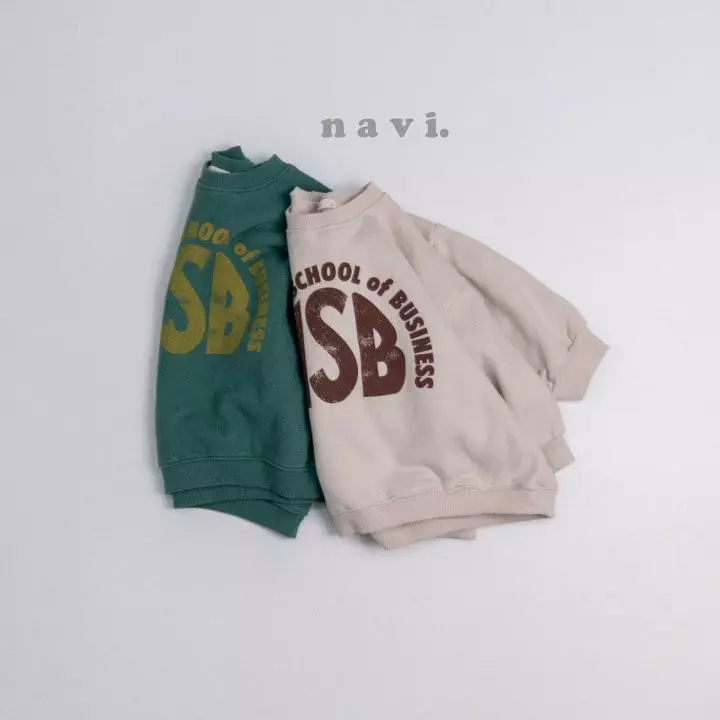 Navi - Korean Children Fashion - #littlefashionista - MS Sweatshirt