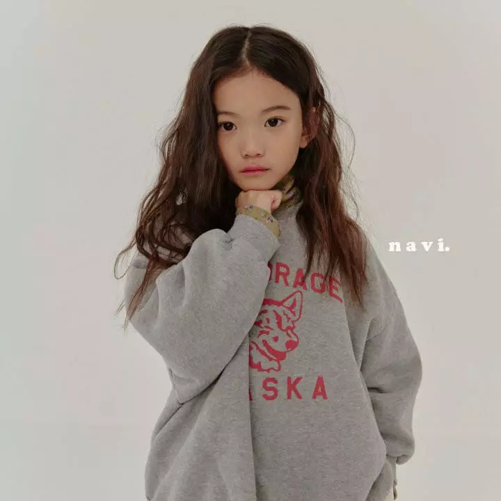 Navi - Korean Children Fashion - #magicofchildhood - Sca Sweatshirt - 7