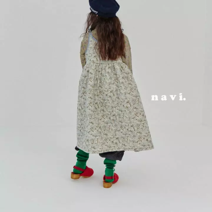 Navi - Korean Children Fashion - #littlefashionista - Peach One-piece - 4