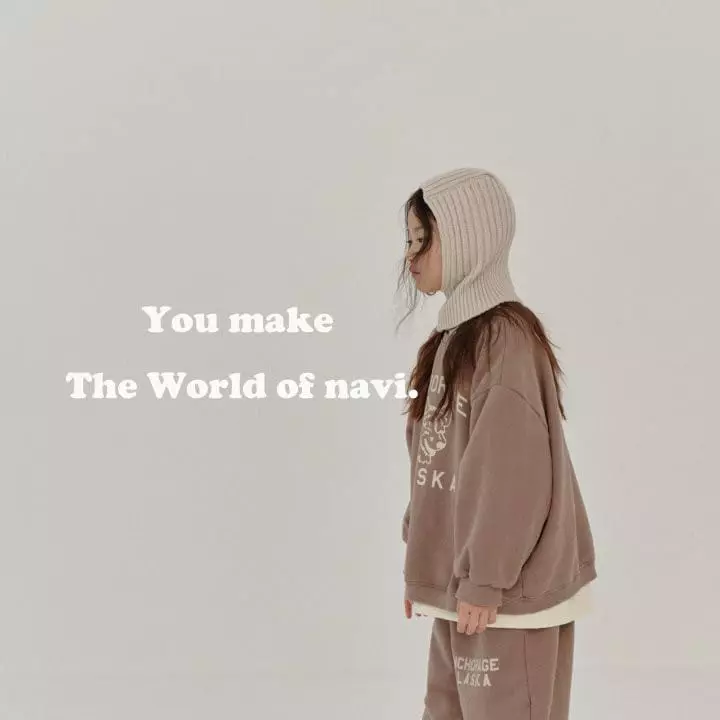 Navi - Korean Children Fashion - #minifashionista - Sca Sweatshirt - 8