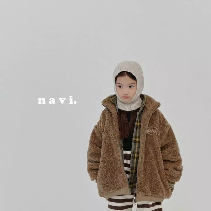 Navi - Korean Children Fashion - #magicofchildhood - Boa Jumper - 4