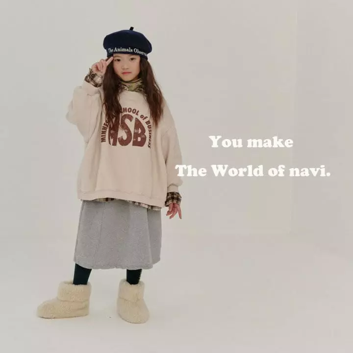 Navi - Korean Children Fashion - #stylishchildhood - MS Sweatshirt - 7
