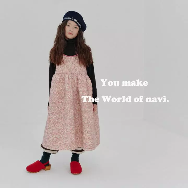 Navi - Korean Children Fashion - #stylishchildhood - Peach One-piece - 9